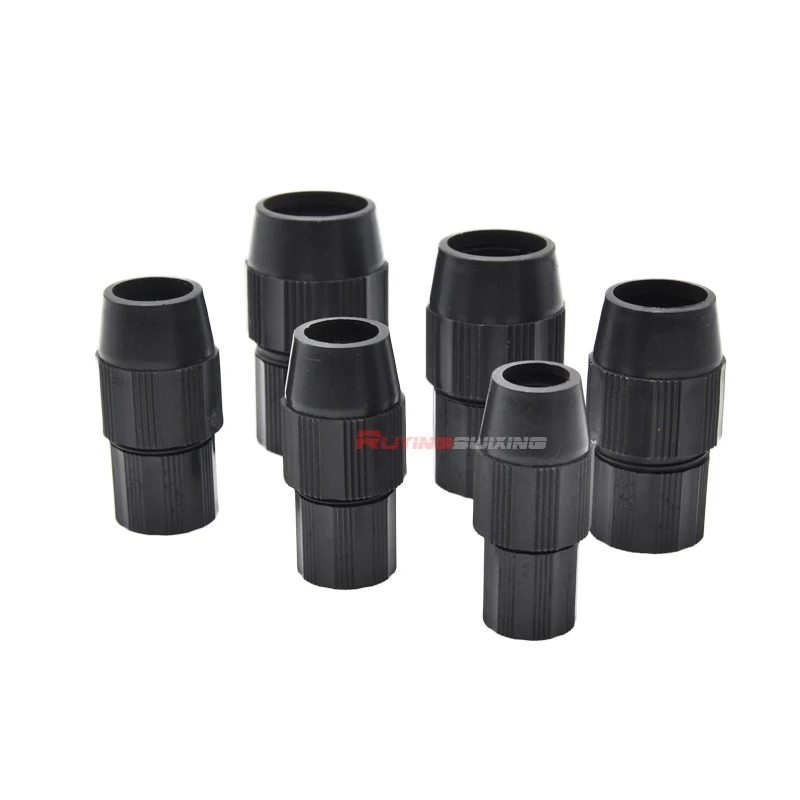 1Pcs Plastic Telescopic Tube Connector Dip Net Pole Telescoping Pipe Twist Clamp Fixed Lock for DIY CFK,Carbon Fiber Tube