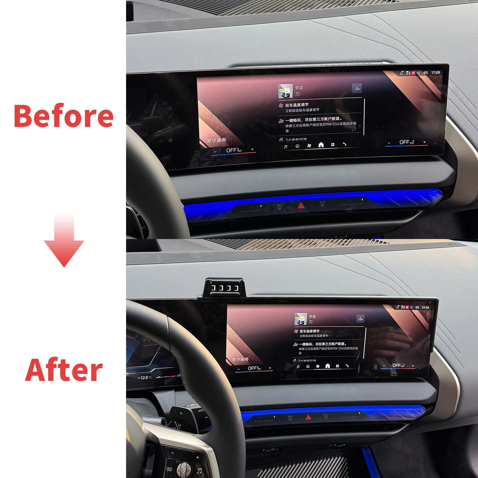 Car Mobile Phone Holder for BMW X3 2025 2026 2027 GPS Bracket Navigation Stand Auto Accessories - Image 2