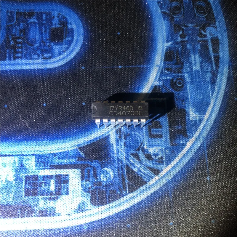 10PCS/LOT CD4070BE CD4070 DIP14 DIP-14  New original  In Stock