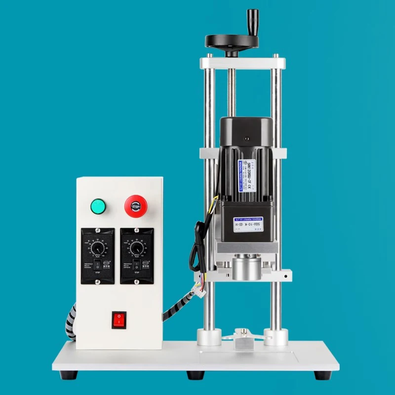 Tabletop Semi-automatic Bottle Capping Machine For Screw Top Unicorn Juice Liquid Spray Cap Twist Glass Dropper Capper