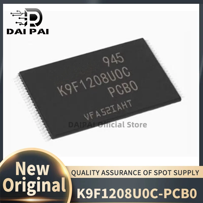 (5-10piece)100% New original K9F1208U0C-PCB0  K9F1208UOC-PCBO  K9F1208UOC K9F1208U0C  100% NEW TSOP48  Original