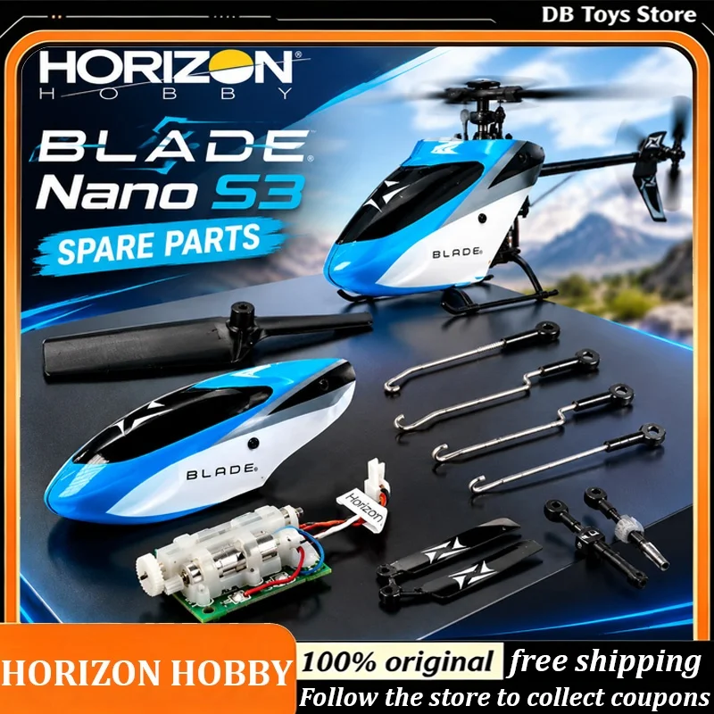 Horizon Hobby Blade Nano S3 3D RC Helicopter BNF Basic AS3X SAFE Indoor Collective Pitch Micro Heli Hobby Model Halloween Gifts
