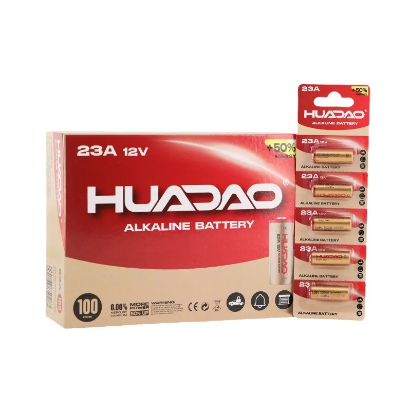 بطارية قلوية A27 27A 12V. متوافق مع موديلات A27BP/K27A/VR27/R27A. لأجراس الأبواب وأجهزة التحكم عن بعد وسيارات الألعاب والمفاتيح.