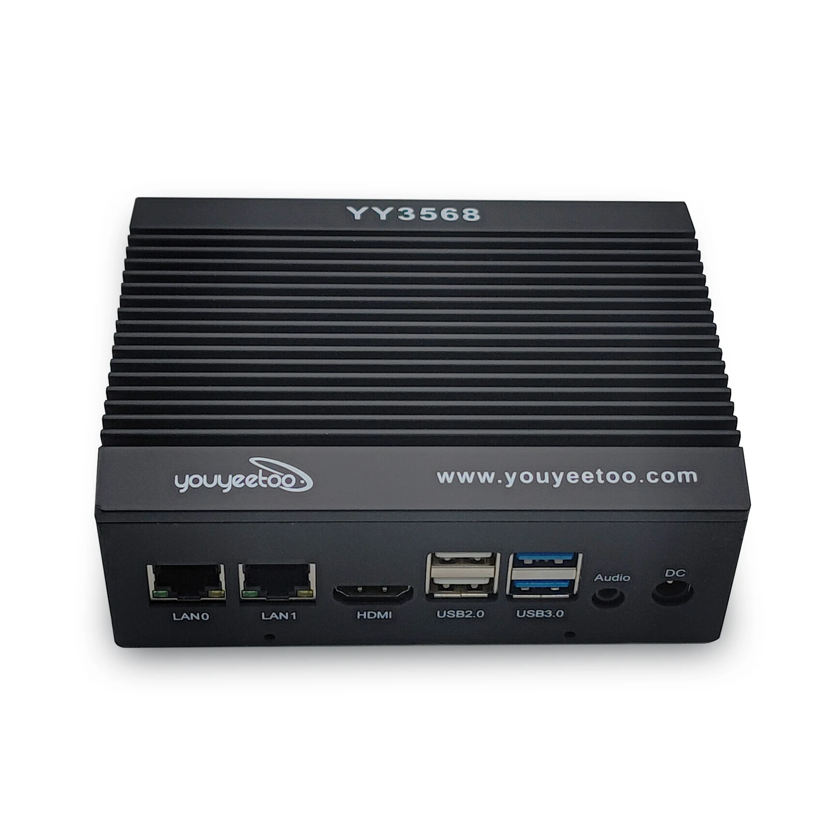 Youyeetoo YY3568 Kit de Desenvolvimento Rockchip RK3568 Placa Com Caixa de Metal Dual Gigabit Ethernet 2GB/4GB/8GB LPDDR4 Host Industrial