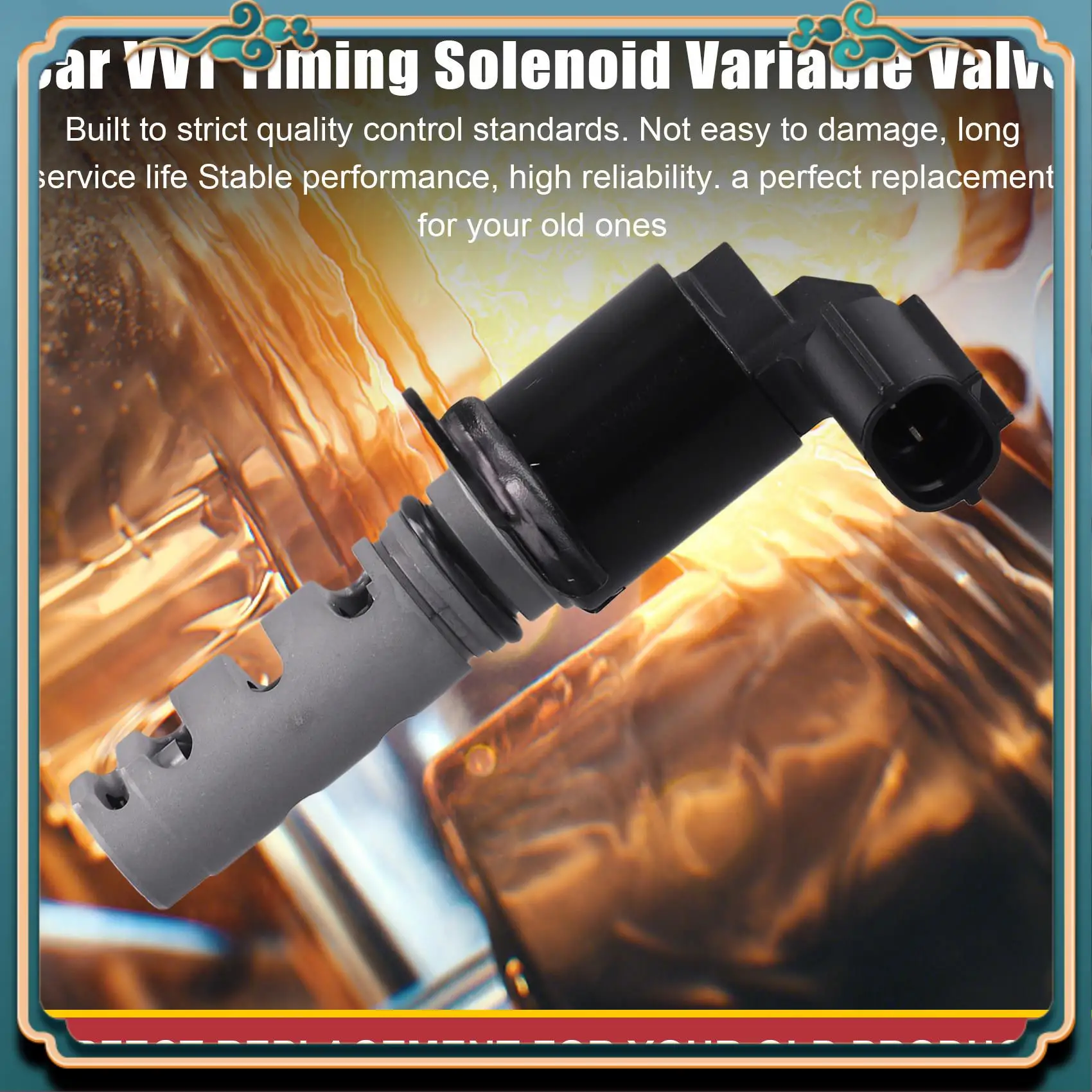 L39A-Car Timing Solenoid VVT วาล์ว Solenoid ควบคุมวาล์ว 15330-BZ080 สําหรับ Toyota Avanza Xenia 2011-2013