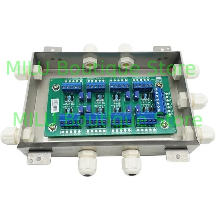 Anti Water Junction Box Weight Bridge Truck Floor Die Casting 4/6/8/10 Wire Weighing Scale Load Cell Sensor Adapter