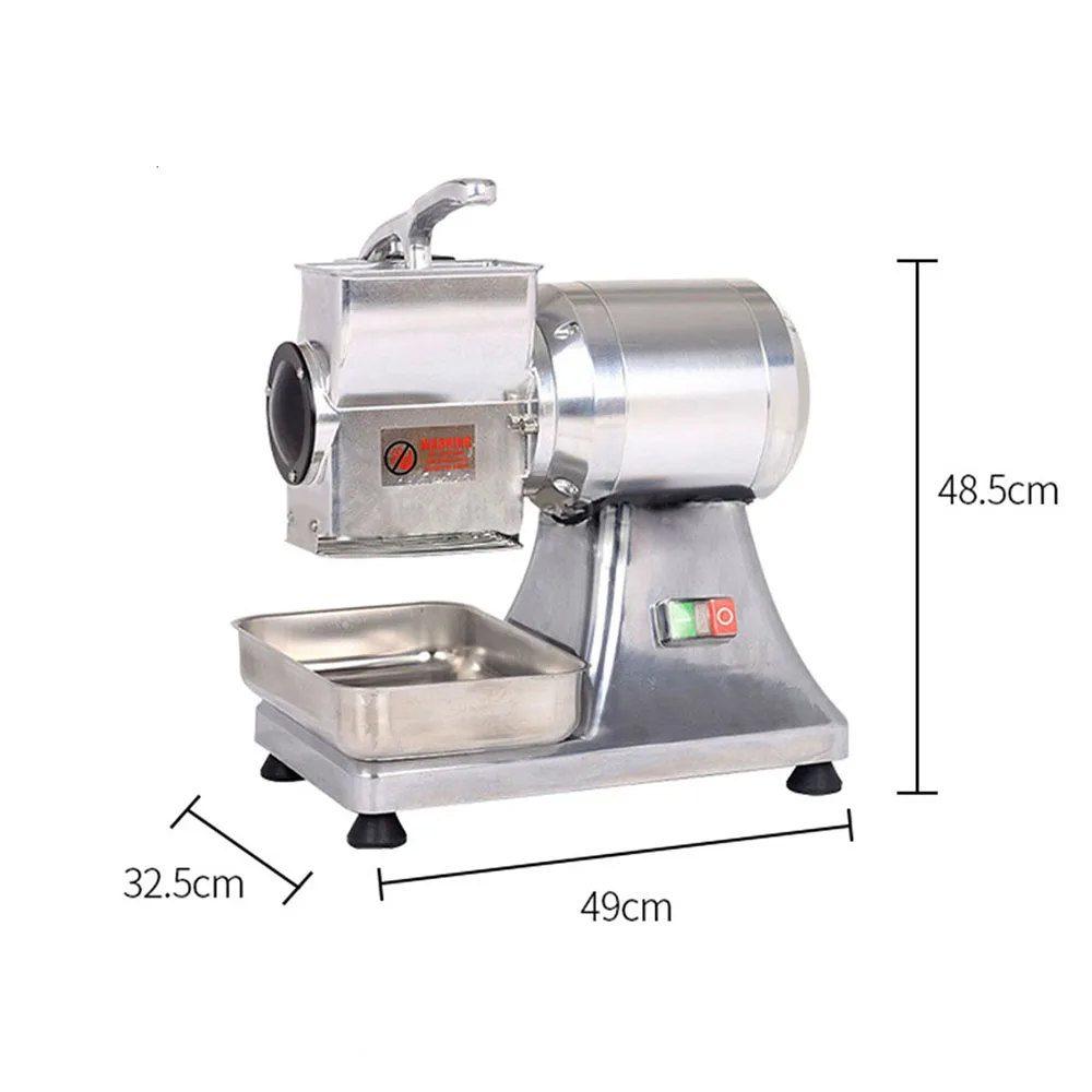 

Commercial Stainless Steel Electric Cheese Grater Chopper For Kitchen Bread Shredder/Powder Mozzarella Cheese Making Machine