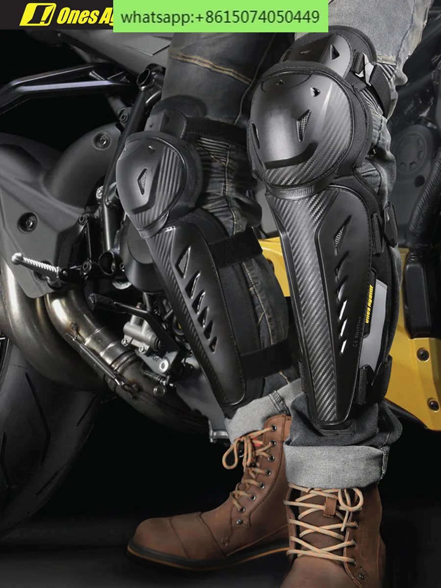 

Motorcycle knee pads and elbow pads set for summer riding to keep warm, windproof and anti-fall motorcycle protectors