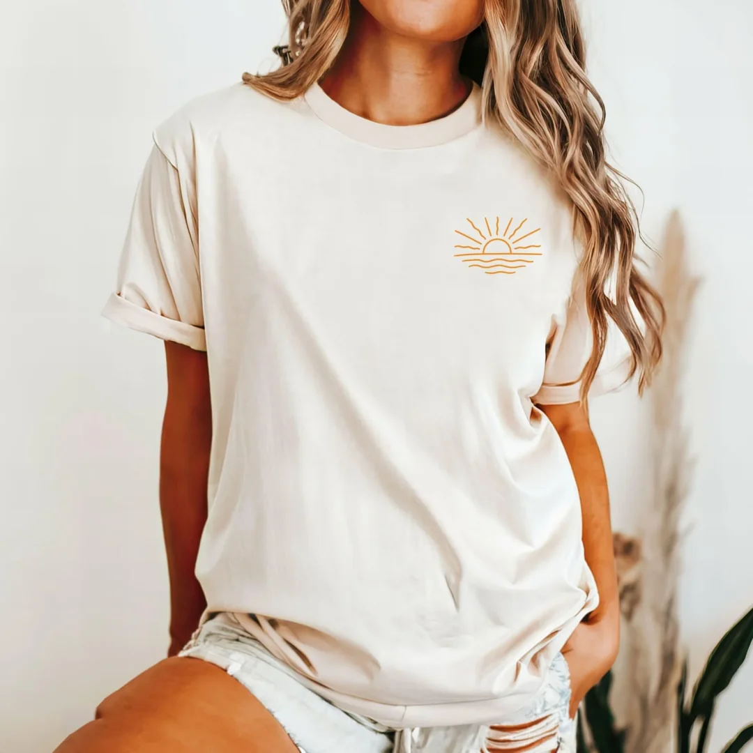 I'll Follow You Into The Sun Army T-Shirt aus Baumwolle, KPOP-Fan-Konzert-Outfit, Sommer-T-Shirt für Herren, Kinderkleidung, T-Shirt für Damen, Y2k ﻿ – Detail 4