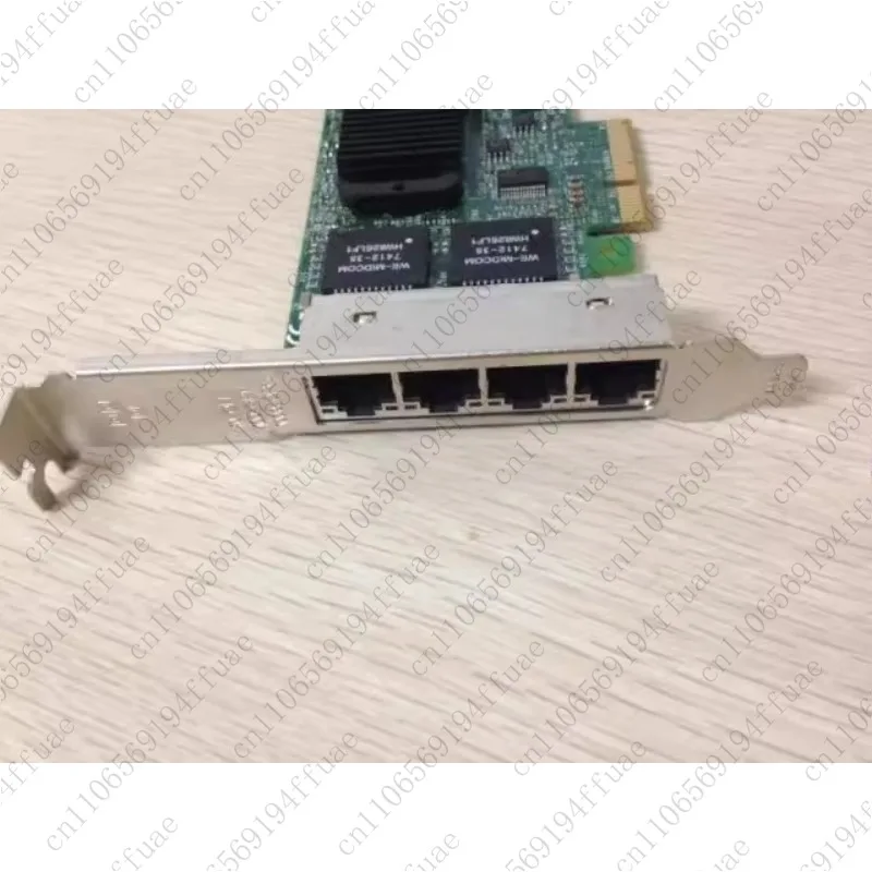 95% New Condition, 4-port Gigabit Ethernet Card 9404VT 82575GB for Software-defined Routers
