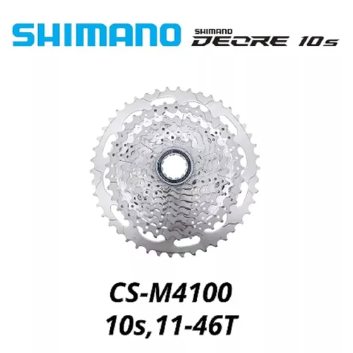 Imagen 2 del producto Deore-Cassette de bicicleta de 10 velocidades M4100 10S, rueda libre para bicicleta de montaña MTB, para bicicleta de carretera Shimano