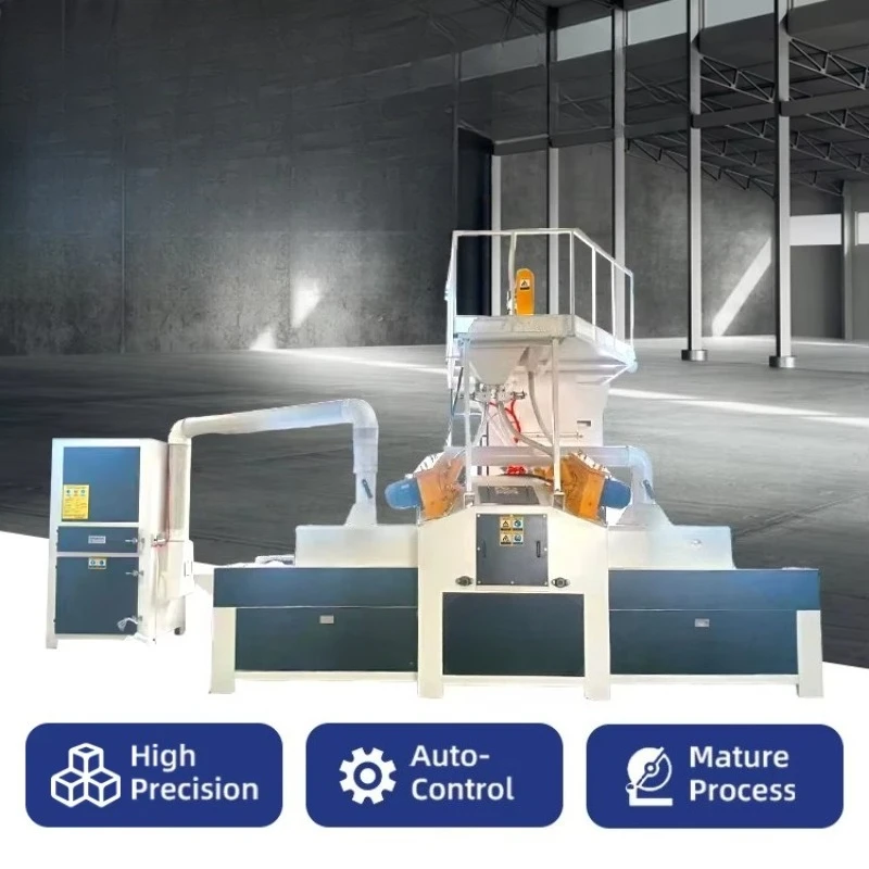 Industrial Automatic Shot Blasting Machine Abrasive Blaster Cabinet with Dust Collector for Casting Forgings Cleaning Customized