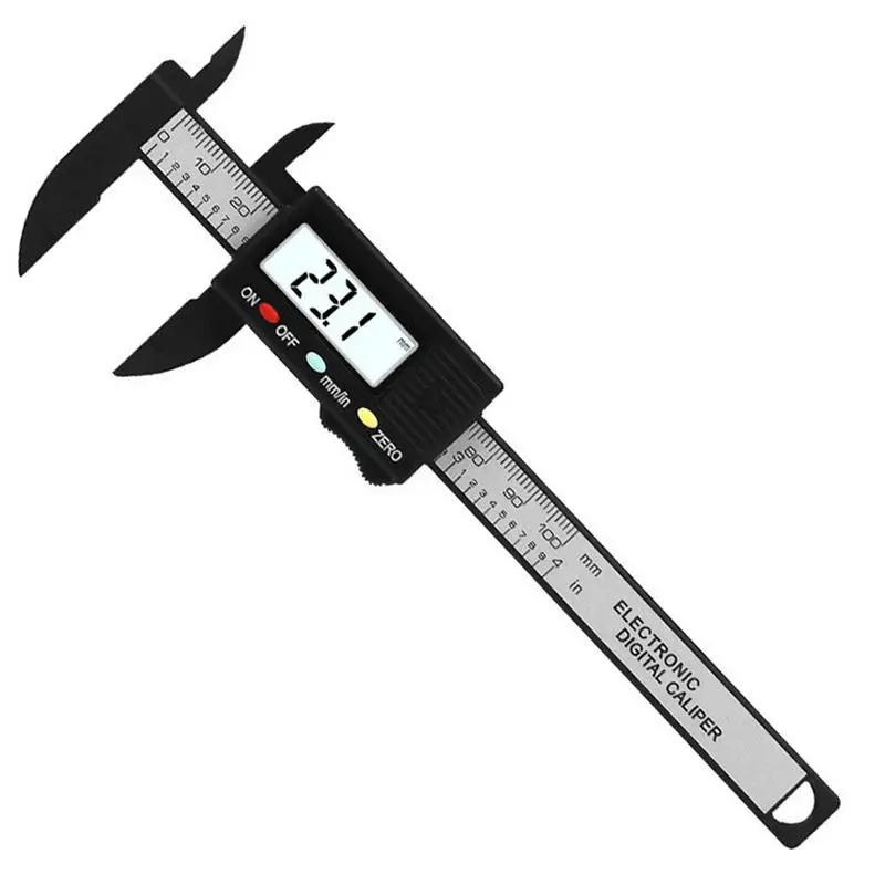 Tiny Digital Caliper Small 0-100mm Measuring Tool Electronic Digital Calipers Inch And Millimeter Conversion Screen Displays For