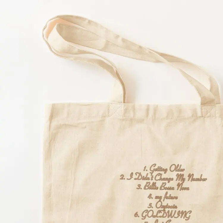 سعيد من أي وقت مضى أغاني إيليش حمل حقيبة المرأة حقائب الشاطئ حقيبة حمل مخصصة حقائب نسائية حقيبة ملابس امرأة