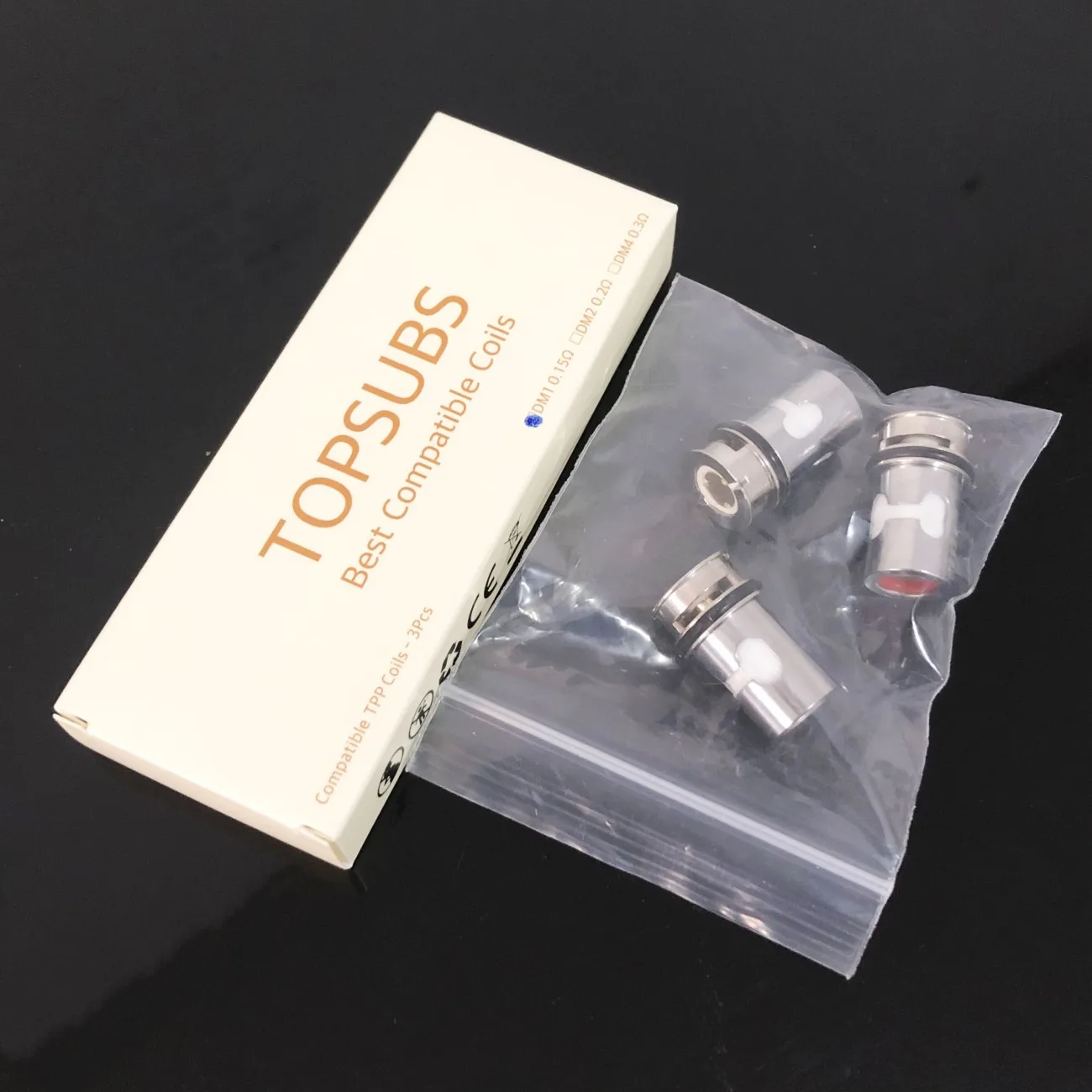 3 TPP Cuộn Dây DM1 DM2 Chống Phù Hợp Vòng Đầu VOOPOO Drag 3 Kéo X TPP Pod Hỗ Trợ Bán Buôn