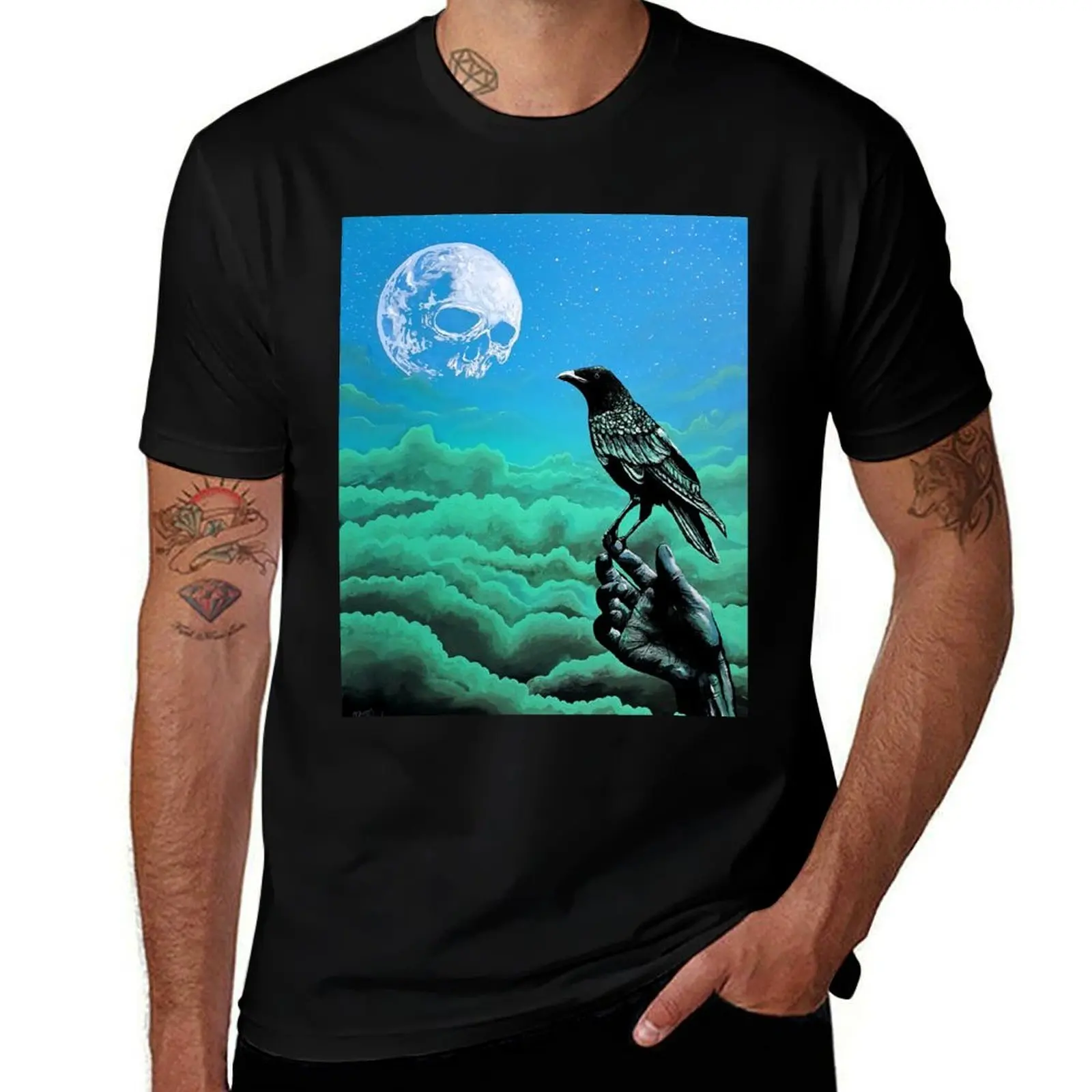 Midnight Rendezvous T-Shirt Large Size Short Sleeve T-Shirt
