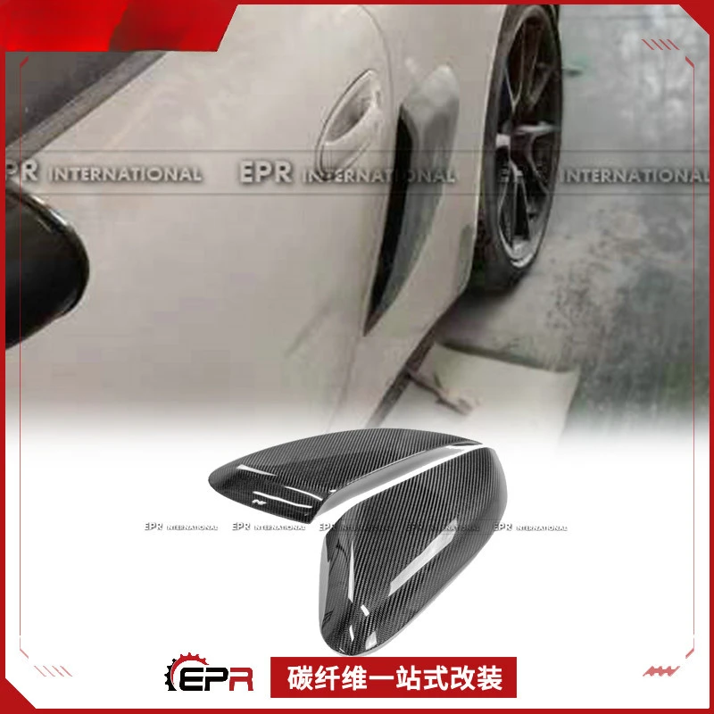 SAAR لبورشه كايمانز 987 (2006-2012) ألياف الكربون درابزين الجانب تنفيس الهواء ملصق الديكور #1