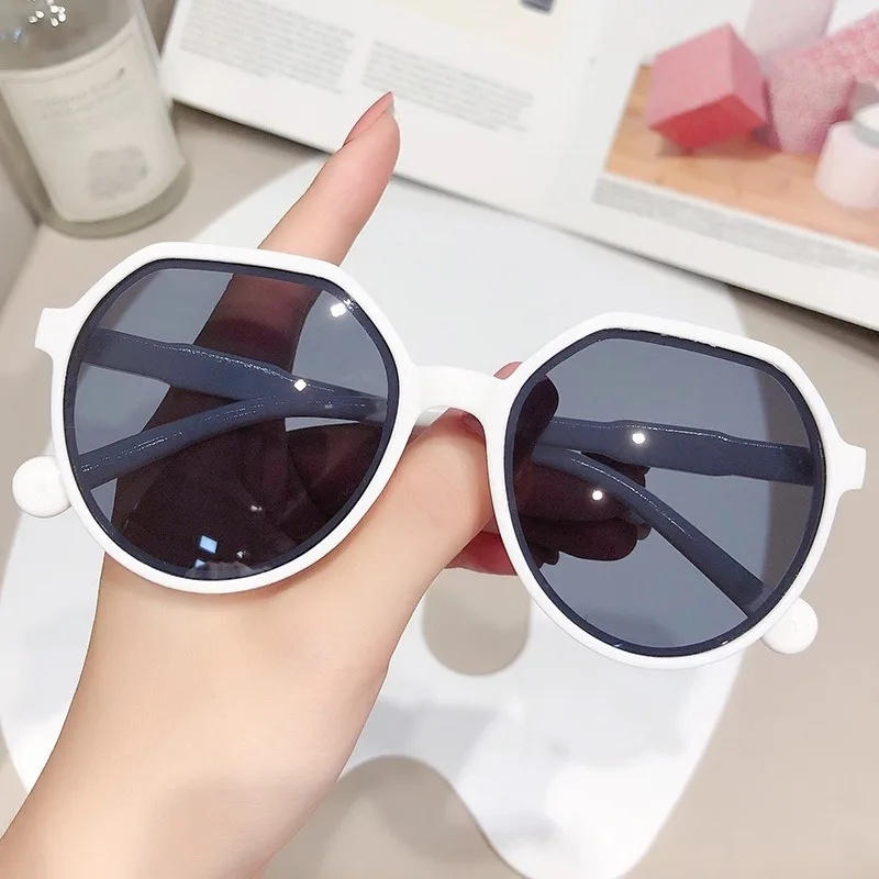

5pcs Retro Ulzzang Oval Frame Sunglasses Women/Men Eyewear New Sunglasses Sunglasses Female Korean Fashion EYEyewear