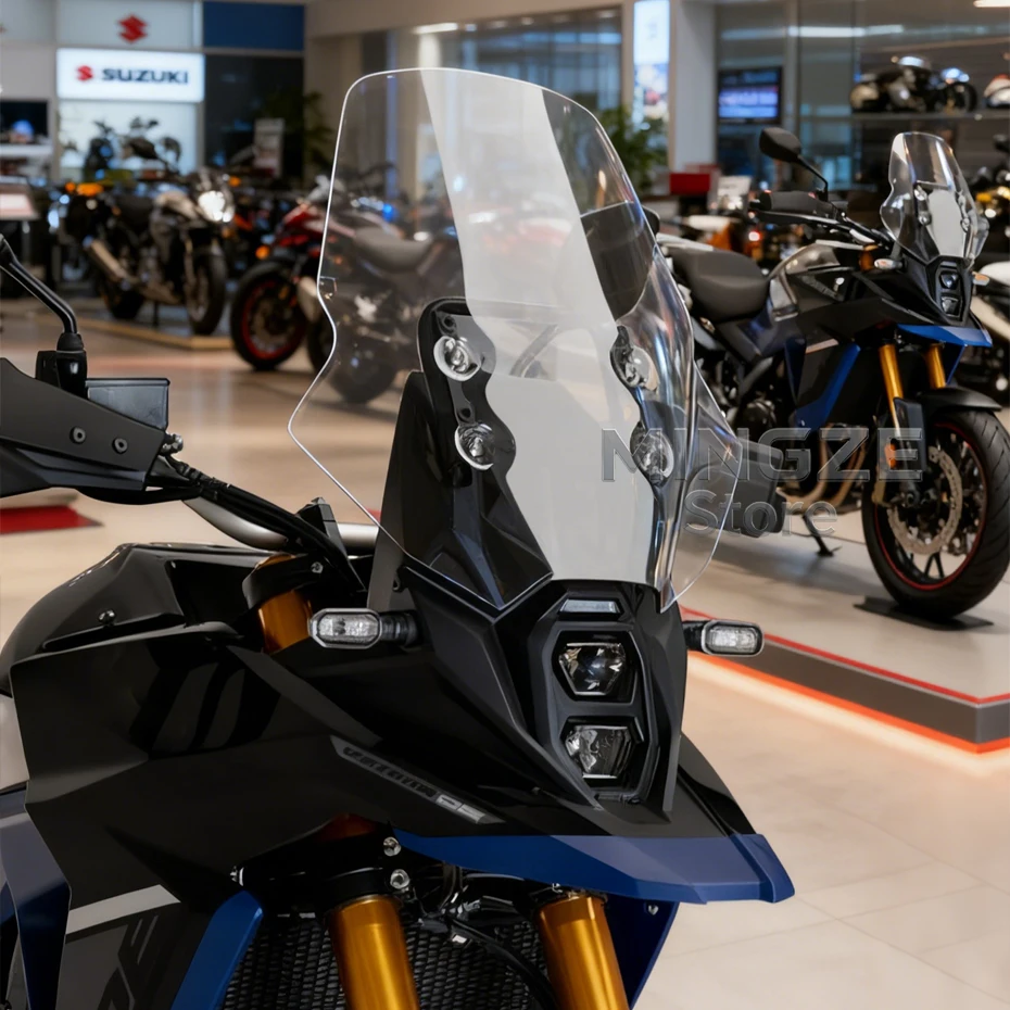 

NEW DL800DE Motorcycle Screen Front Windshield For SUZUKI V-STROM 800DE 800 DE Increase Wind Screen Deflector RAISED WINDSCREEN