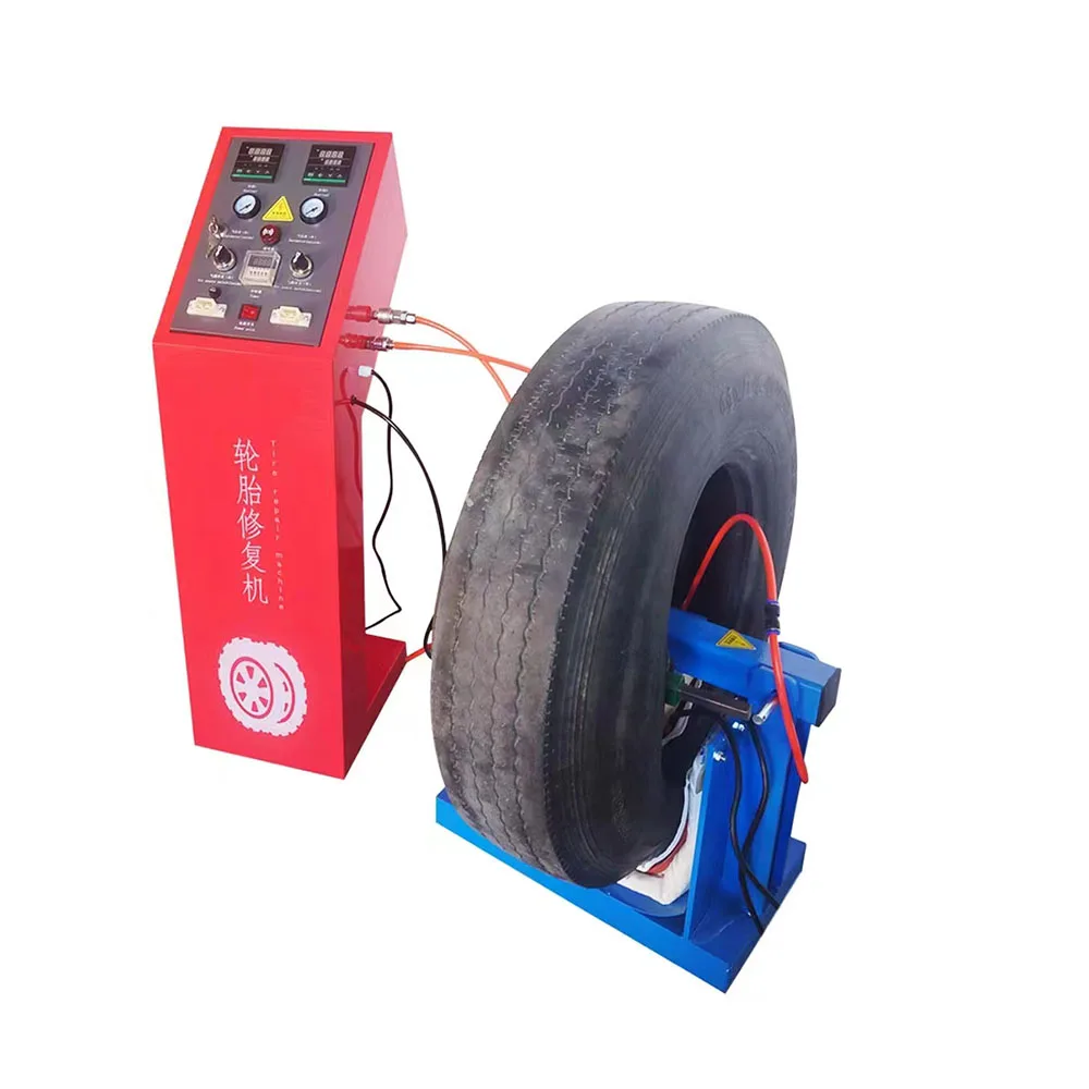 Truck Large Off-road Tire Repair Vulcanization Machine 7.00 8.25 285-315 All-steel Large Tire Hard Damage Repair Bulging