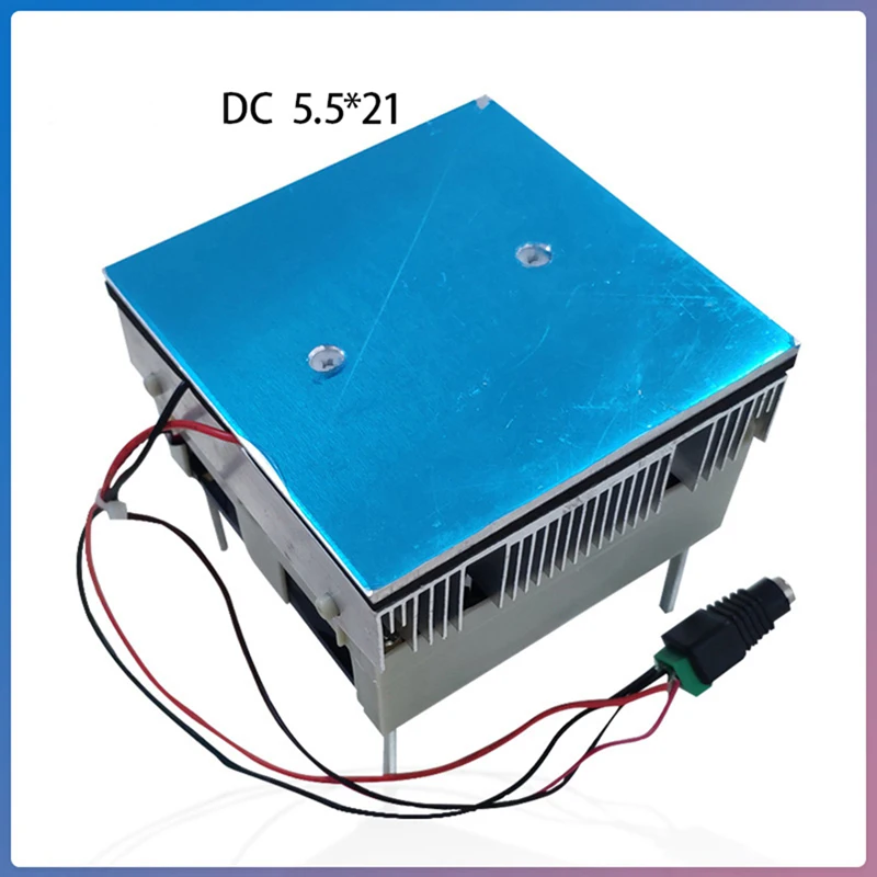 Small Cooling Platform Semiconductor Refrigeration Ultra-Thin Desktop Cooler DC12V 50W