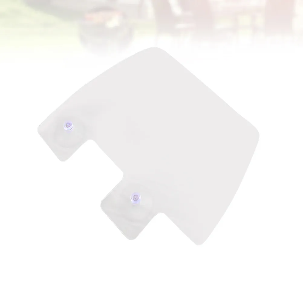 1Pcs Soft Resilient Resin Sink Guard Anti Splash Baffle with Powerful Suckers for Home Kitchen Bathroom Dishwashing Face