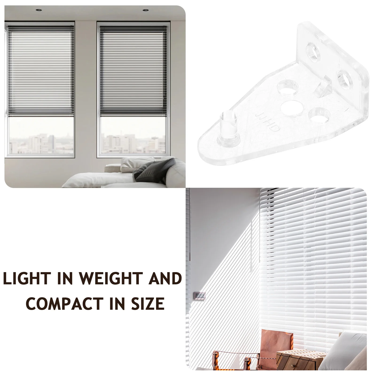 

8 PCS Blind Tilt Hook Positioning Set Blinds Accessories for Windows Shutters