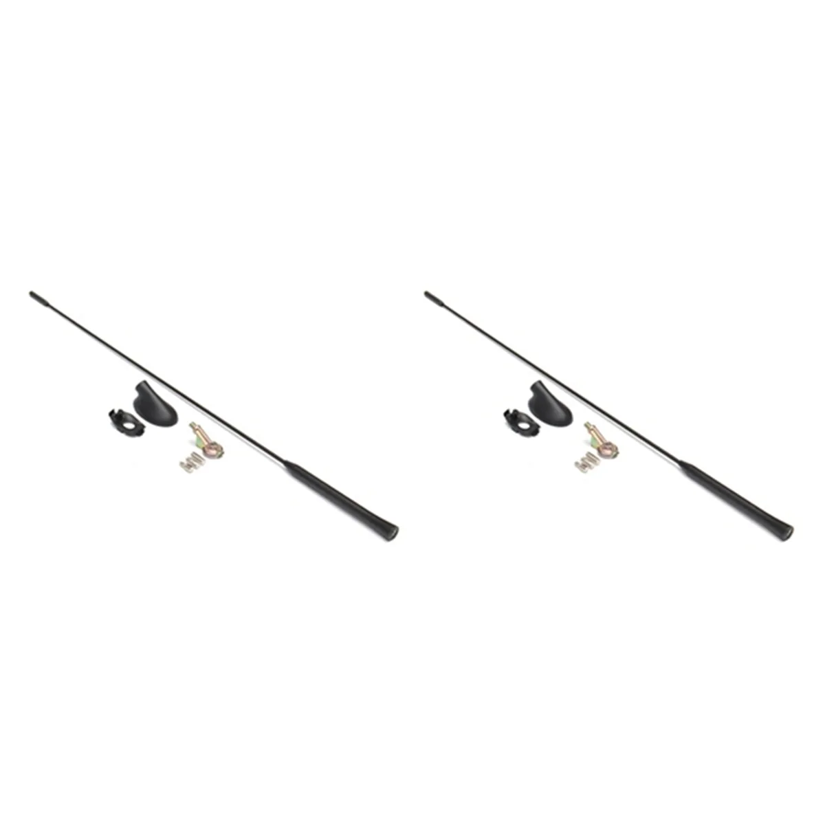 

2set AM/FM Car Radio Roof Antenna Aerials Mast + Base Kit for Ford Focus Models 2000-2007 XS8Z-18919-AA