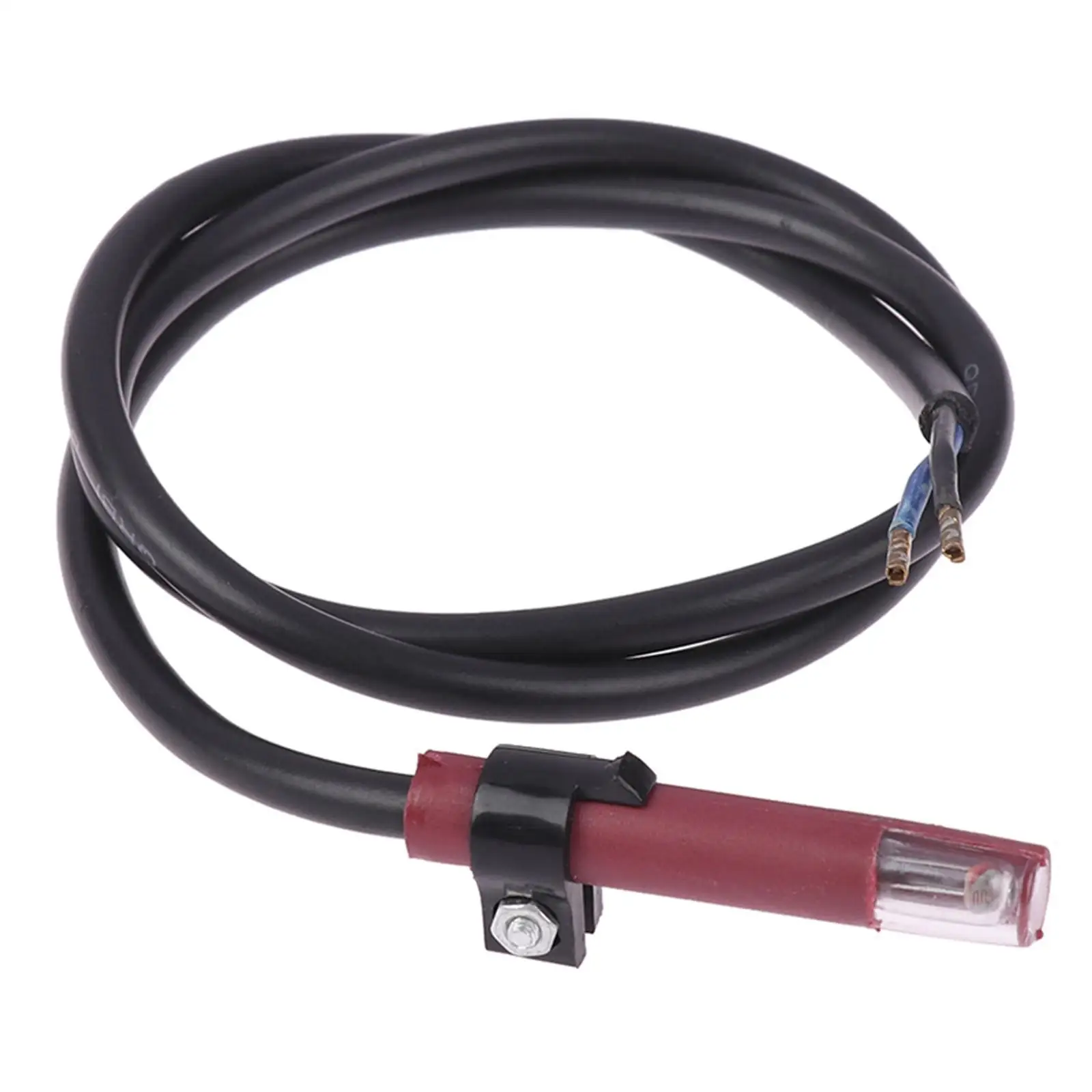 プロフェッショナル QRB1 火炎検出フォトセルセンサー 50cm PP 素材フォトレジスタ オイルバーナー廃油用