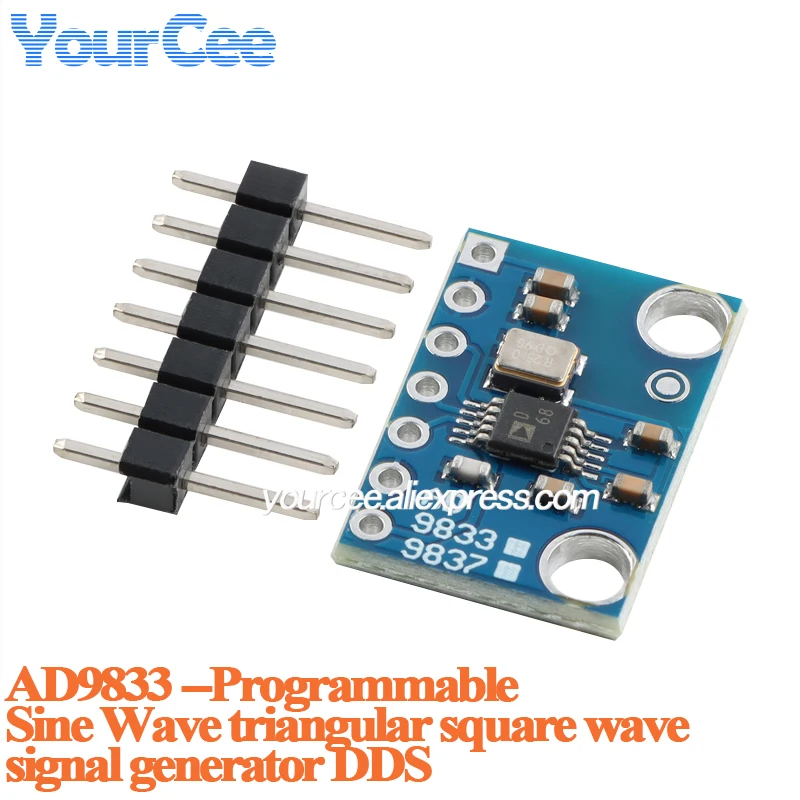 AD9833 Triangular Sine Wave Signal Source Square Wave DDS Signal Generator Module AD9833 Programmable Waveform STM32 STM8