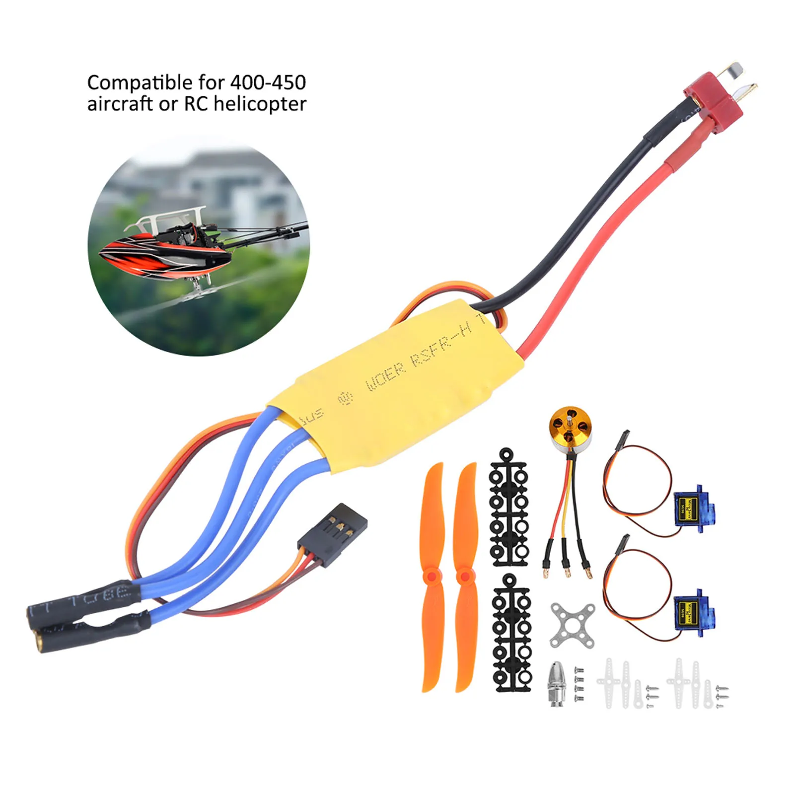 2200KV 브러시리스 모터 30A ESC A2212 2200KV 브러시리스 모터 30A ESC SG90 9G 서보 6035 프로펠러 RC 비행기용 서보