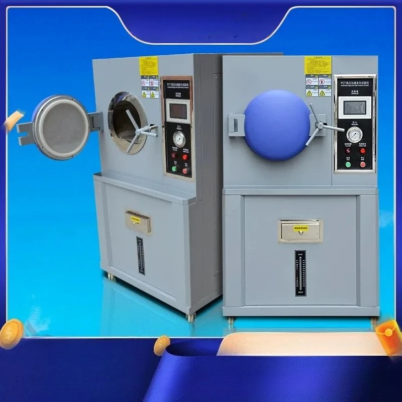 PCT High Pressure Accelerated Aging Test Chamber for Electronic Components High Temperature Humidity Cooking Tester