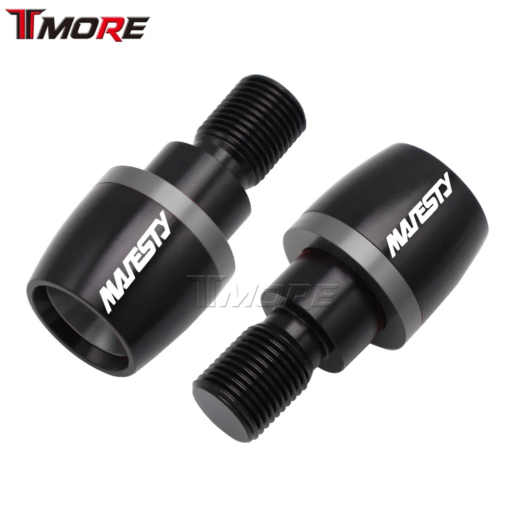 For Yamaha Majesty 400 Majesty400 2004-2011 Motorcycle Accessories CNC Aluminum Handlebar Grip Ends Plug Slider Cover