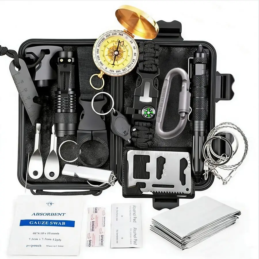 Outdoor survival kit Military Camping Travel SOS Survival Products First aid EDC tactical survival kits for Hunting outdoor tool