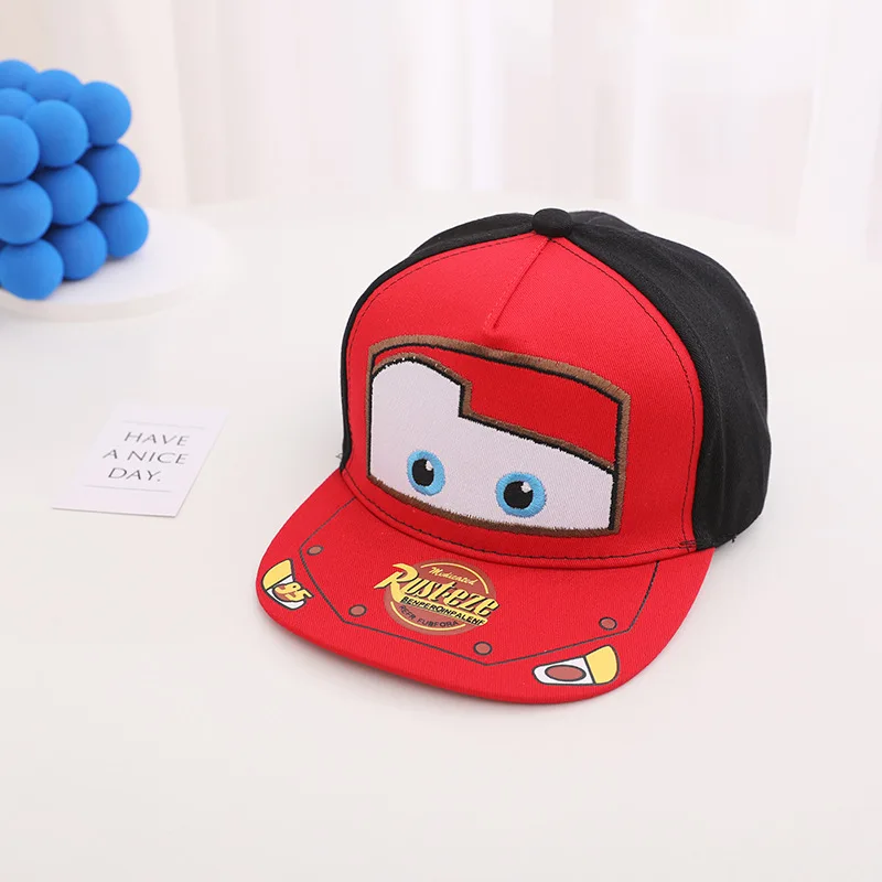 Disney Lightning McQueen 7721 Fashion Anime Baseball Caps Casual Hat Cartoon Sun Cap Summer Children Unisex Birthday Gift