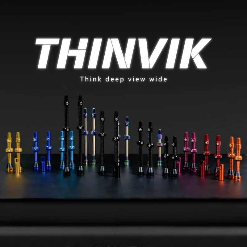 48mmAir valve Two-pack Colorful vacuum valve for road and mountain bikes, corrosion-resistant, airtight, strong vacuum wheelset