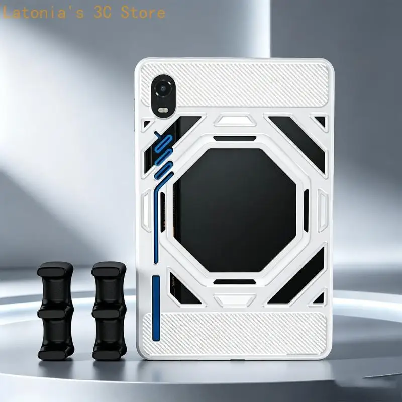 Gaming-Tablet-Hülle mit strukturierten Griffbereichen und Kühlausschnitt X3UB – Detail 9