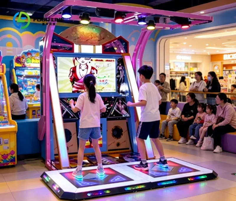 Arcade Dance Challenge Machine Rhythm Game Entertainment Equipment for Game Halls and Clubs