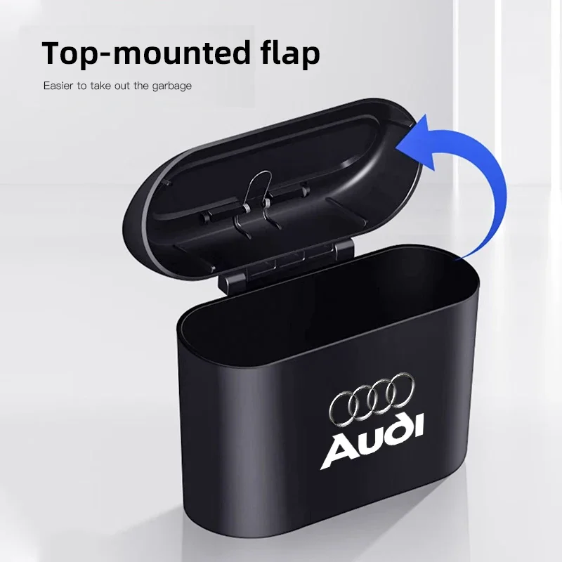 

2025 Горячий портативный автомобильный дверной мусорный бак, внутренний ящик для хранения, автоаксессуары для Audi A7 A3 A4 A6 A5 Q5 A1 Q7 Q3 Q4 TT SQ5 RSQ3 RS