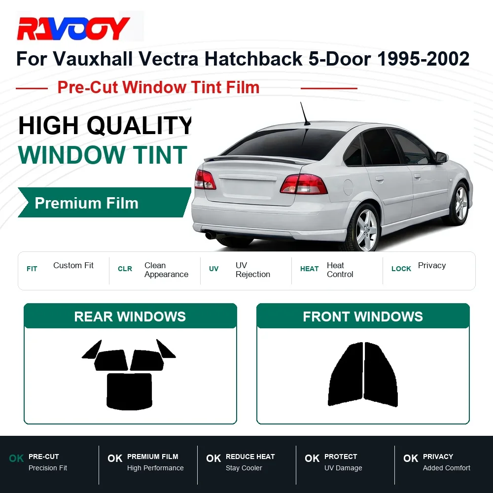 premium-pre-cut-window-tint-for-vauxhall-vectra-hatchback-5-door-1995-2002-front-rear-windows-uv-heat-rejection-privacy-film