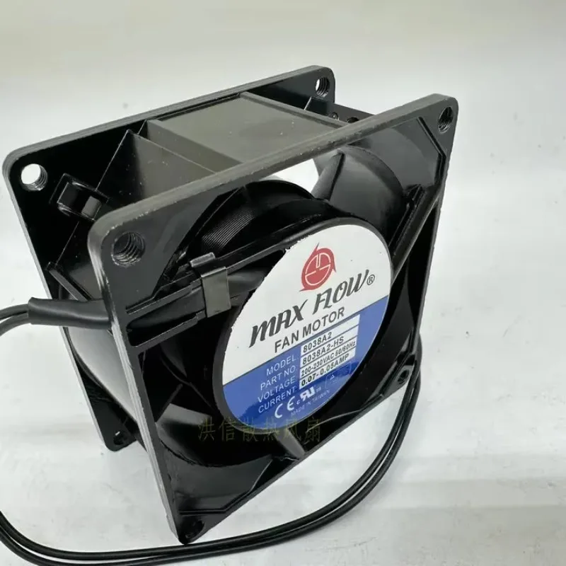 MF8038A2 8038A2-HS  0.07A 80x80x38mm 2-Wire Server Cooling Fan