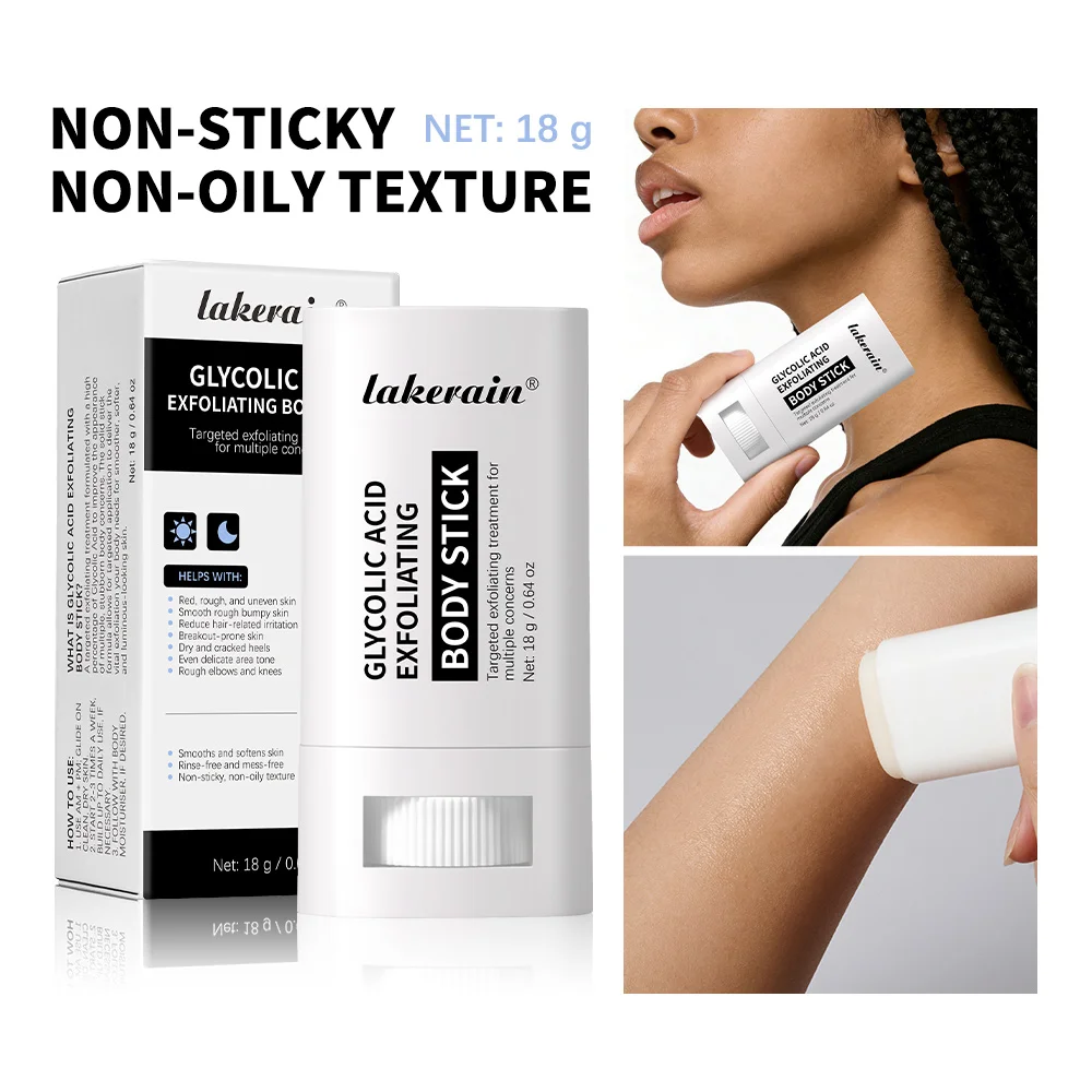 Exfoliating Body Stick Lotion Moisturizing Body Care Nourishing Anti Drying Tender Smooth Exfoliating Removal Scrub Skin Care