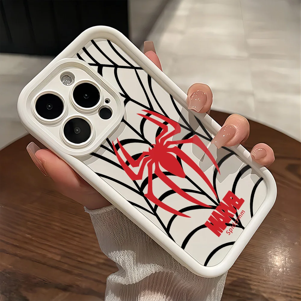 Anime Spidermans Cool Phone Case for iPhone 17e 17 16e 16 15 14 13 12 11 Air Pro Max XR XS X 7 8 6 6s Plus Soft TPU Back Cover view 4