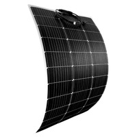 BMAD  150w Flexible Solar Panel 18v36v Power Generation Rv Dedicated Electric Vehicle Outdoor Single Crystal Etfe Board