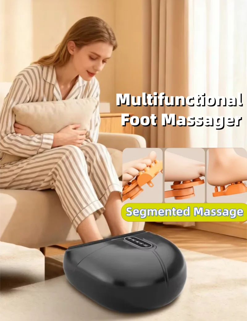 

Fully Automatic Foot Massager Kneading Foot Spa Machine with Heat Therapy Household Plantar Acupoint Meridian Relief Foot