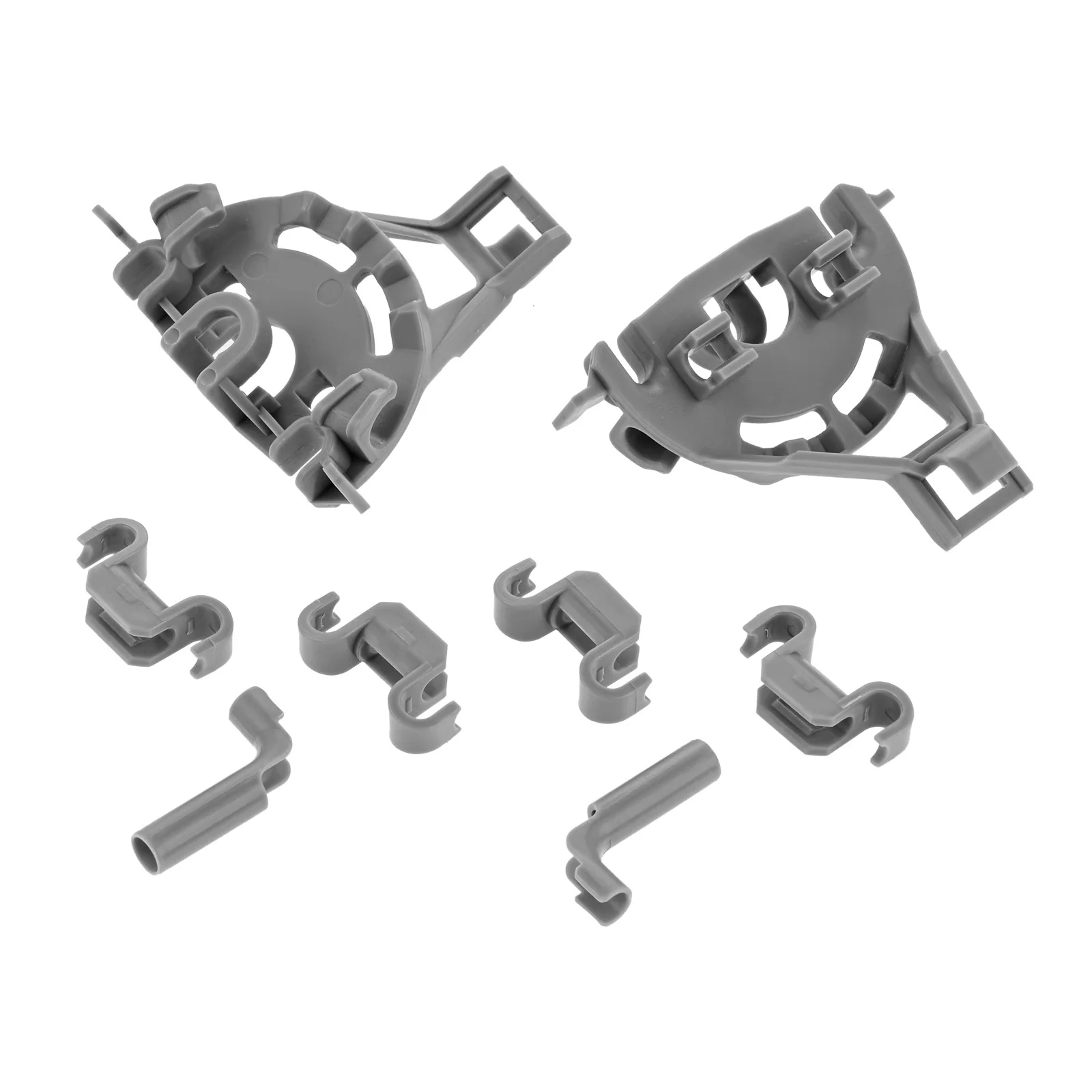 00428344 Dishwasher Bearing Lower Rack Flip Tine Clip Kit fit for Bos-ch Replaces 428344 00418499 00420199 1999096 PS3498606