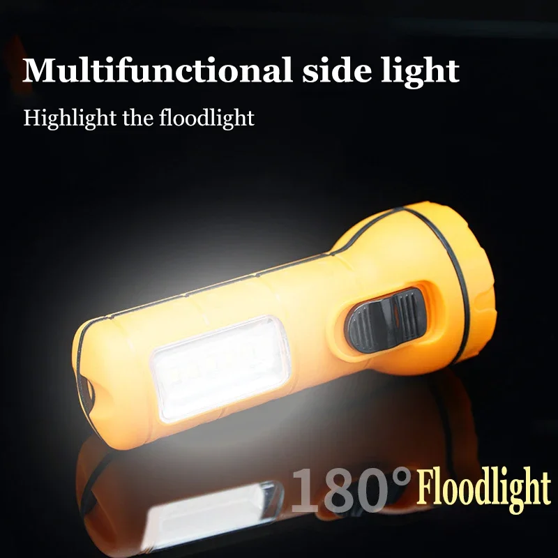 Super Bright LED Flashlight Mini Flashlights AA Battery Powered Emergency Light Small Torch for Camping Hiking Fishing