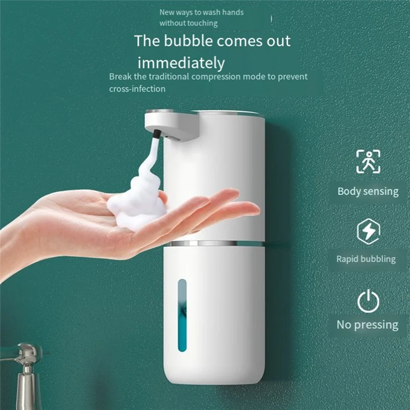 B98A-Sensor Dispenser di sapone Sensore automatico Lavatrice in schiuma Dispenser di sapone elettrico intelligente