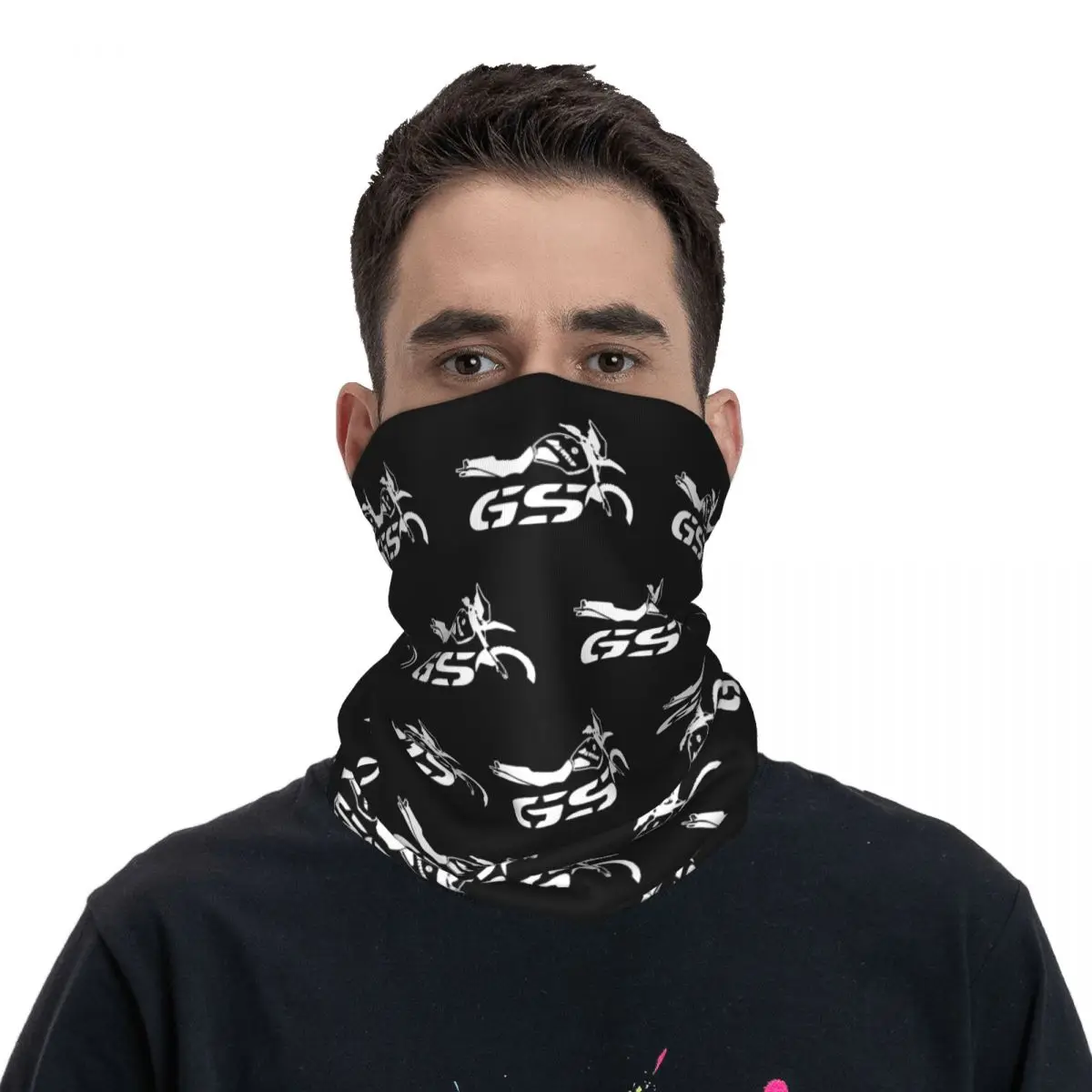 Bandana de cou imprimé pour motard, écharpe ronde, vêtements de sauna pour sports de plein air, balaclavas respirants pour adultes, moto Hurbike, R1100 GS