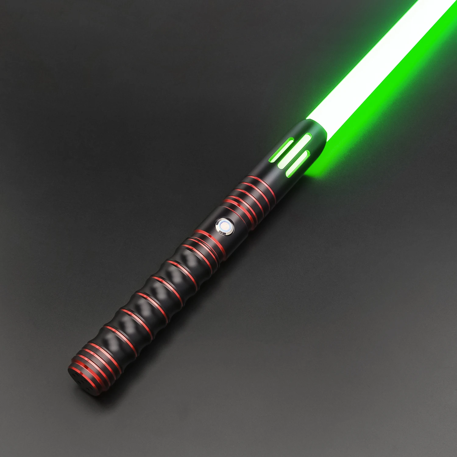 Txqsaber rgb sabre de luz balanço suave 12 cores mudança 27 sons espadas laser jedi para duelo pesado treinamento de combate cosplay presente